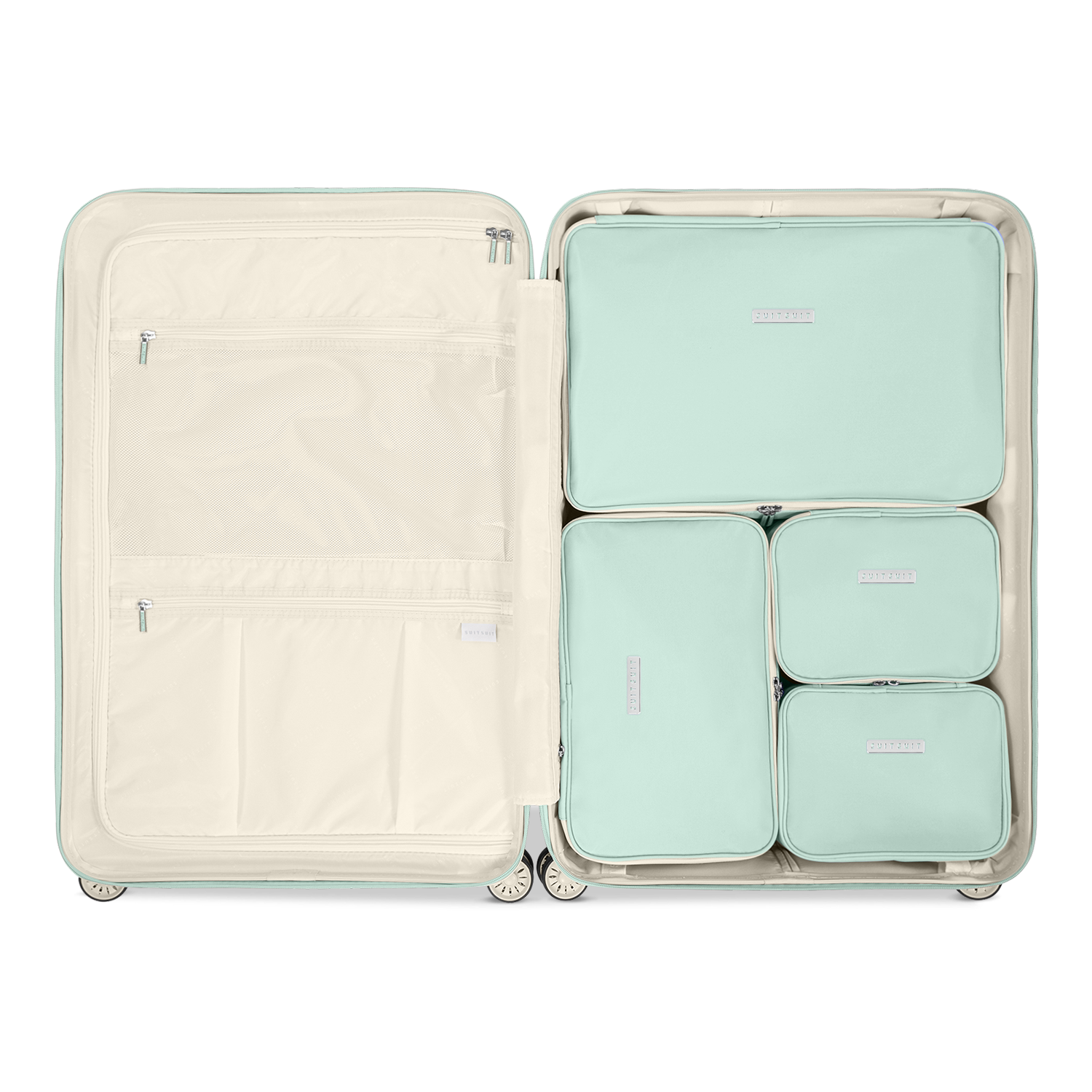 Fabulous Fifties - Luminous Mint - Packing Cube Set (28 inch)