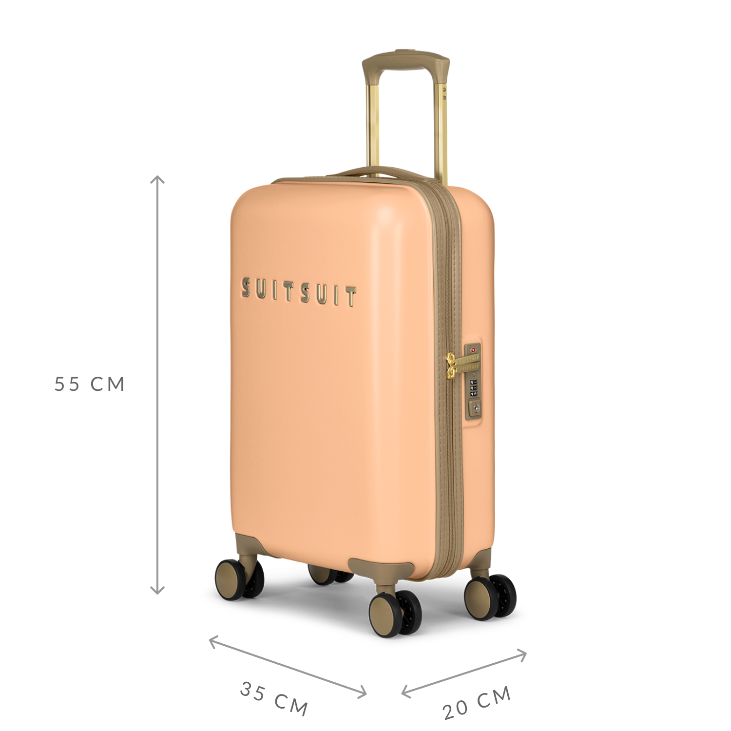 Fusion - Pale Orange - Carry-on (20 inch)