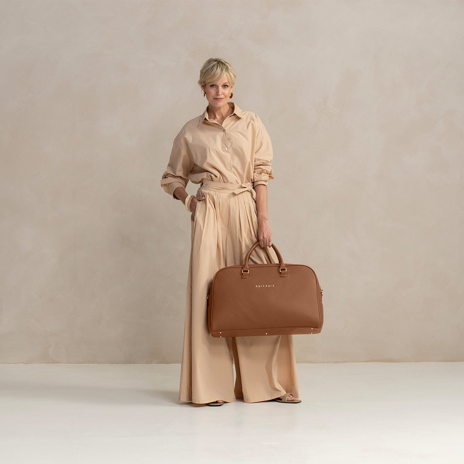 Fab Seventies - Camel - Weekender Bag