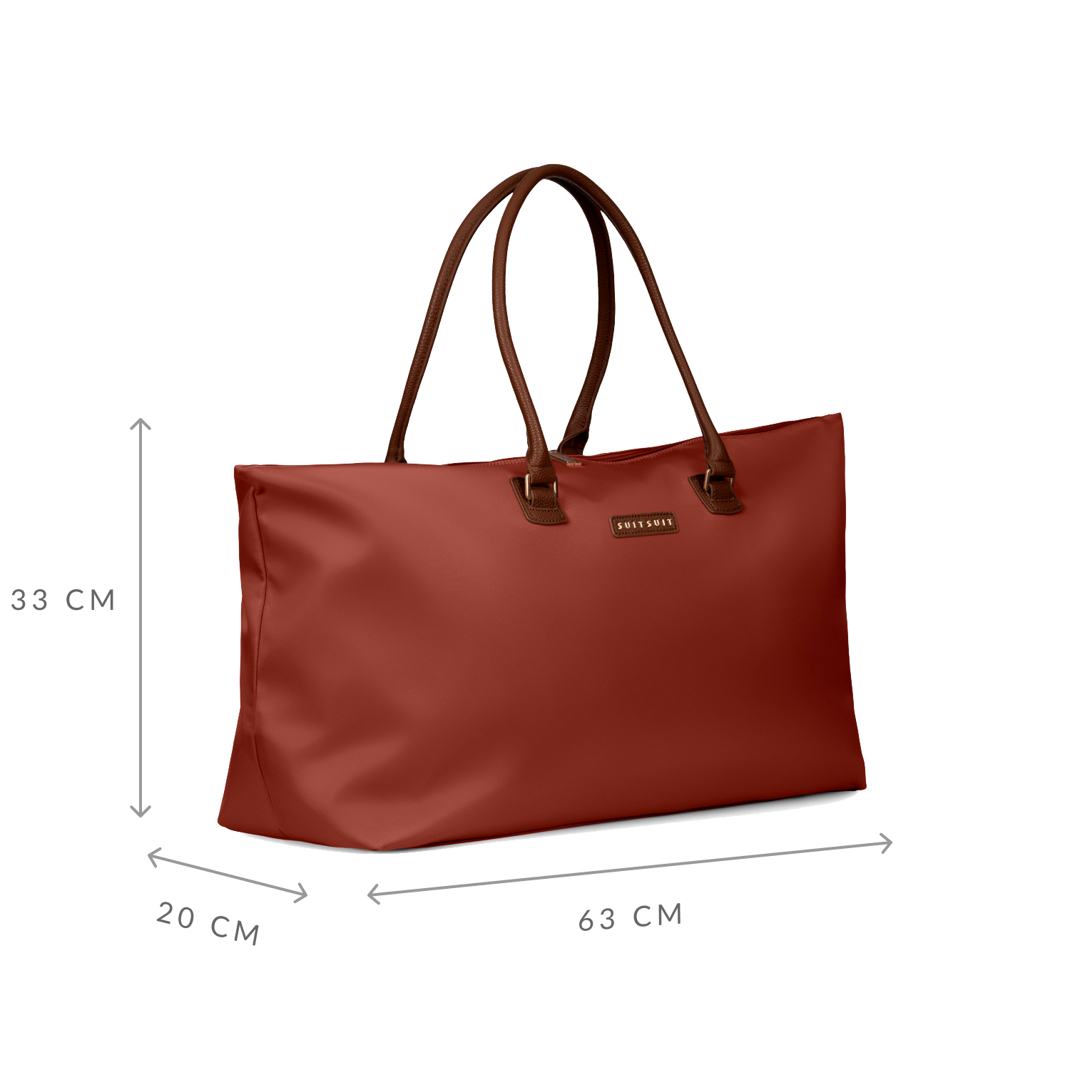 Fab Seventies - Red Ochre - Travel Tote