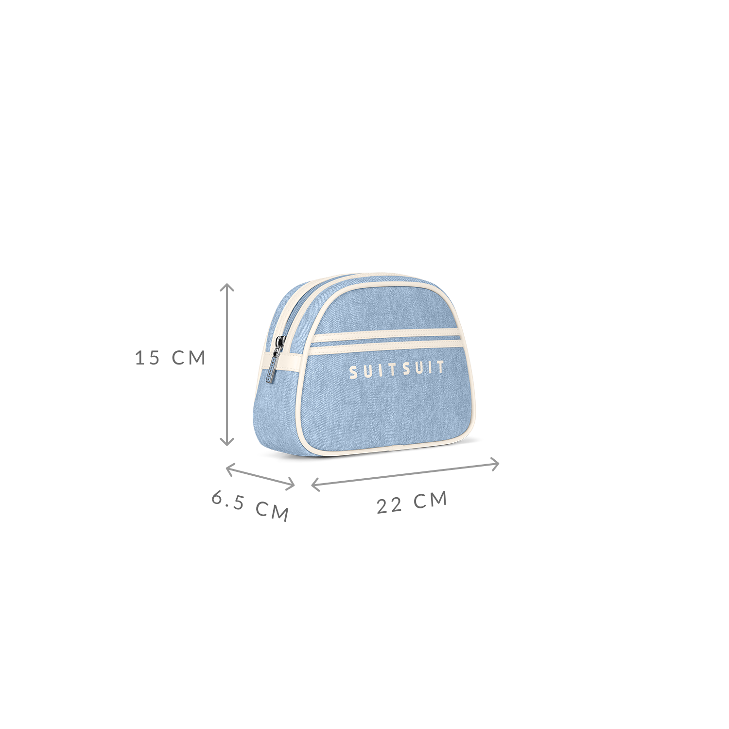 Fabulous Fifties - Chambray Blue - Make-up Bag