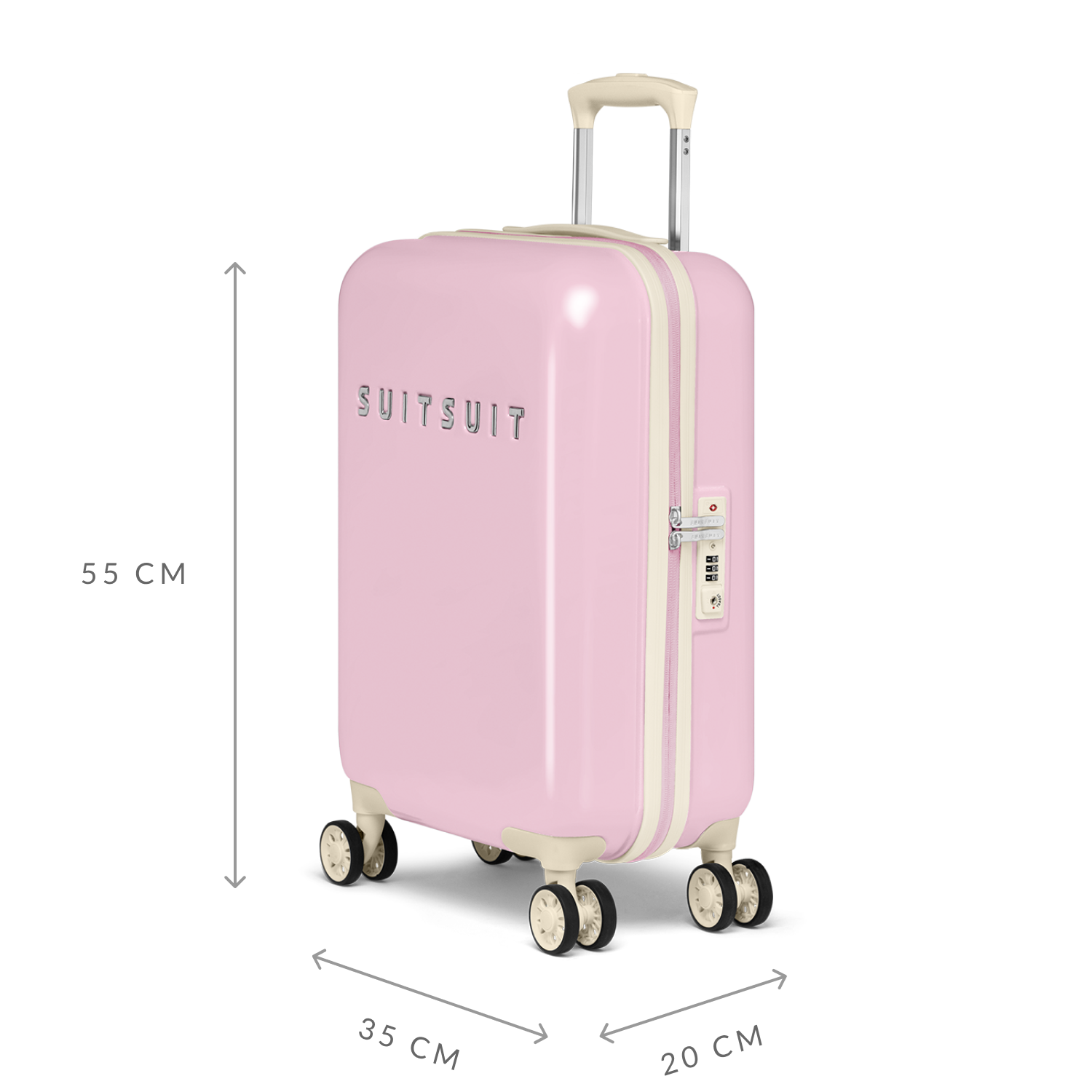 Fabulous Fifties - Pink Dust - Carry-on (20 inch)