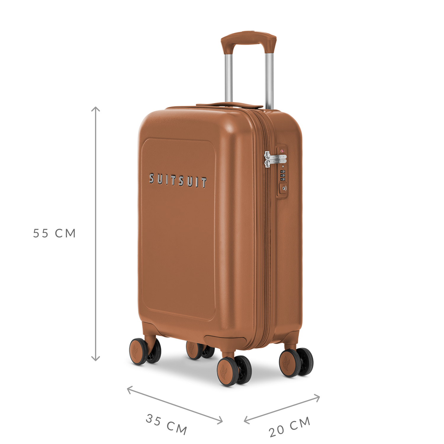 Natura - Maroon Oak - Carry-on (20 inch)