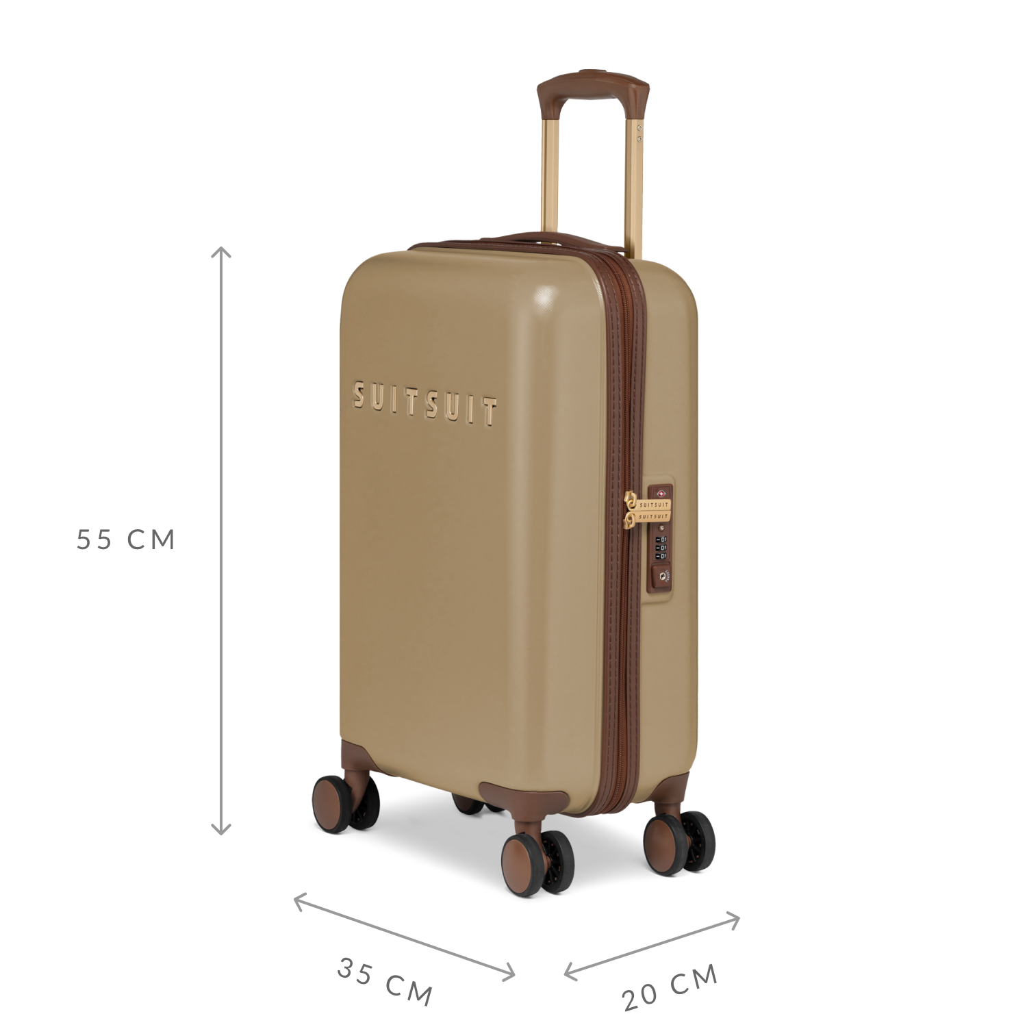 Fab Seventies - Cuban Sand - Carry-on (20 inch)