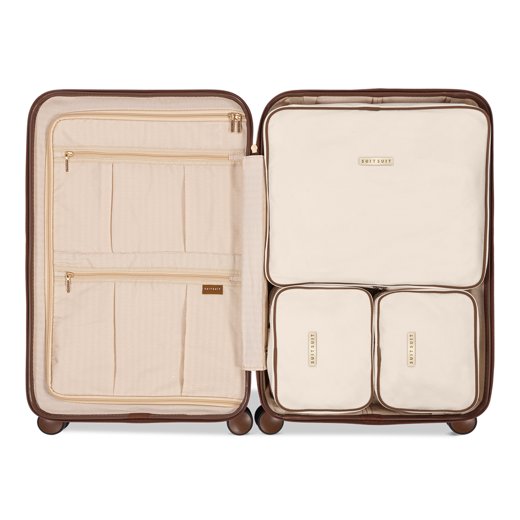 Rose gold packing discount cubes